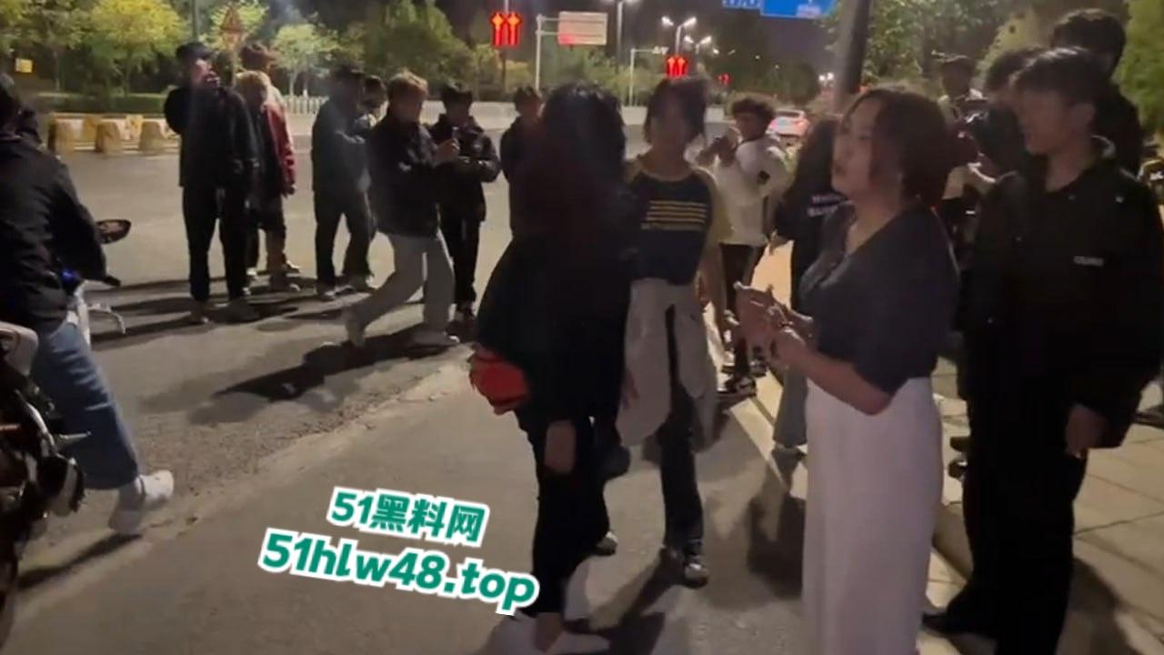 广东佛山精神小妹带人打架从单挑变群殴，女人打架真不讲武德，不过女人不撕衣服缺少精髓。  第6张