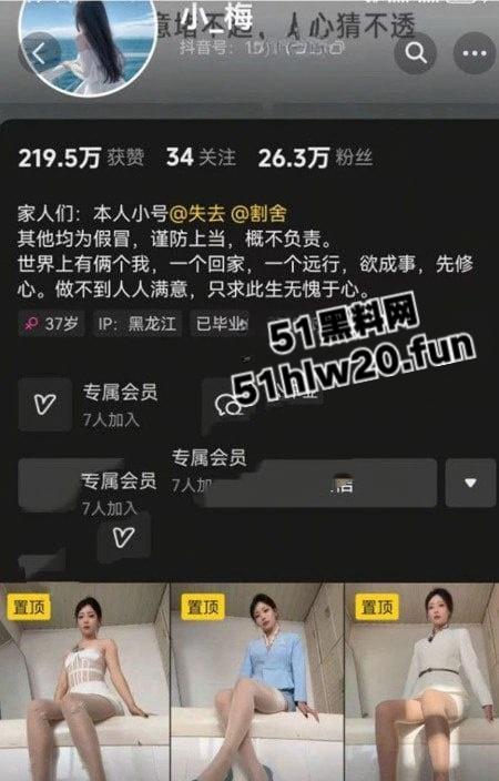 抖音30万粉网红【小梅】与榜一大哥激情裸聊，手拿假屌分腿插穴表情又骚又贱。  第4张