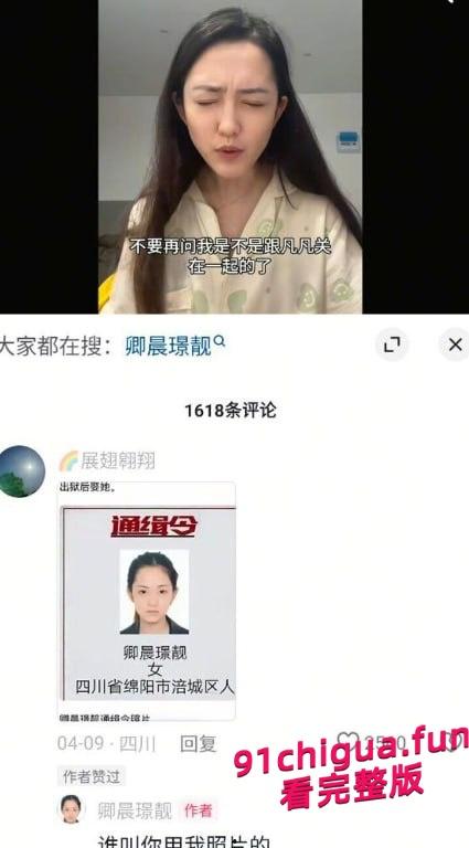 绵阳最美通缉犯卿晨璟靓出狱变带货网红 和反诈老陈连线互动 第2张 绵阳最美通缉犯卿晨璟靓出狱变带货网红 和反诈老陈连线互动 第2张