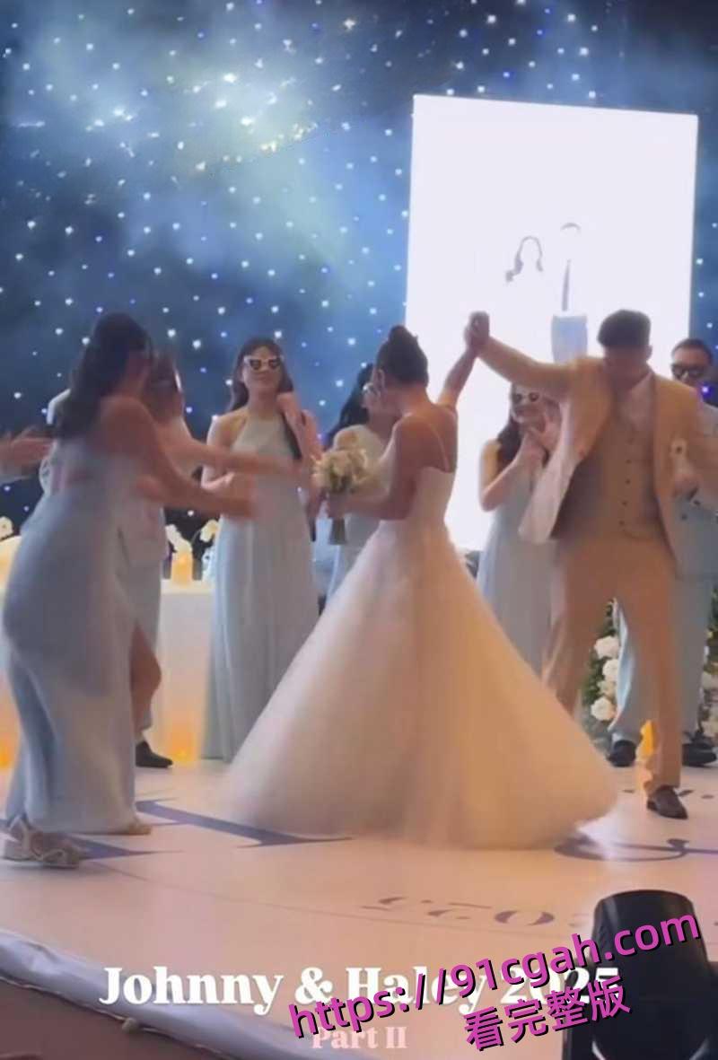 香港前港姐雷莊𠒇弟弟婚礼After Party失控变淫趴 伴娘伴郎群P狂欢 劲爆视频流出炸裂全网！  第9张